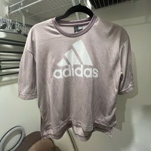 Adidas Logo Cropped Tee
